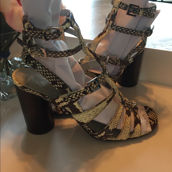ASH python gladiator sandal heels size EU 36/US 6M - Picture 3 of 6